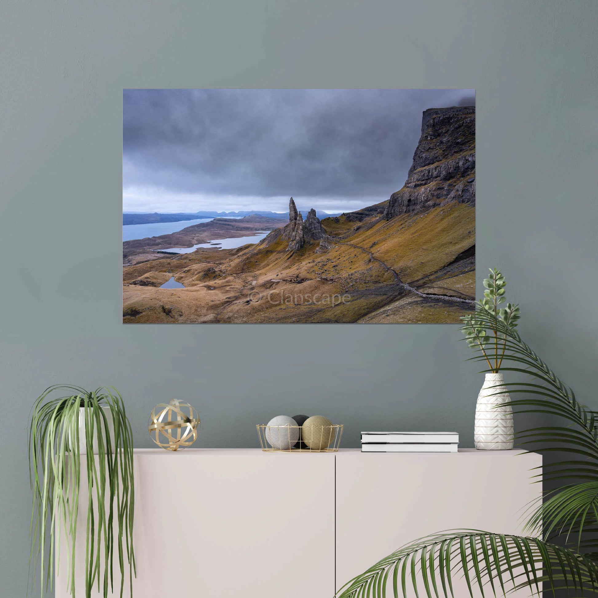 Clan MacDonald of Sleat - Old Man of Storr, Isle of Skye - Photo Print