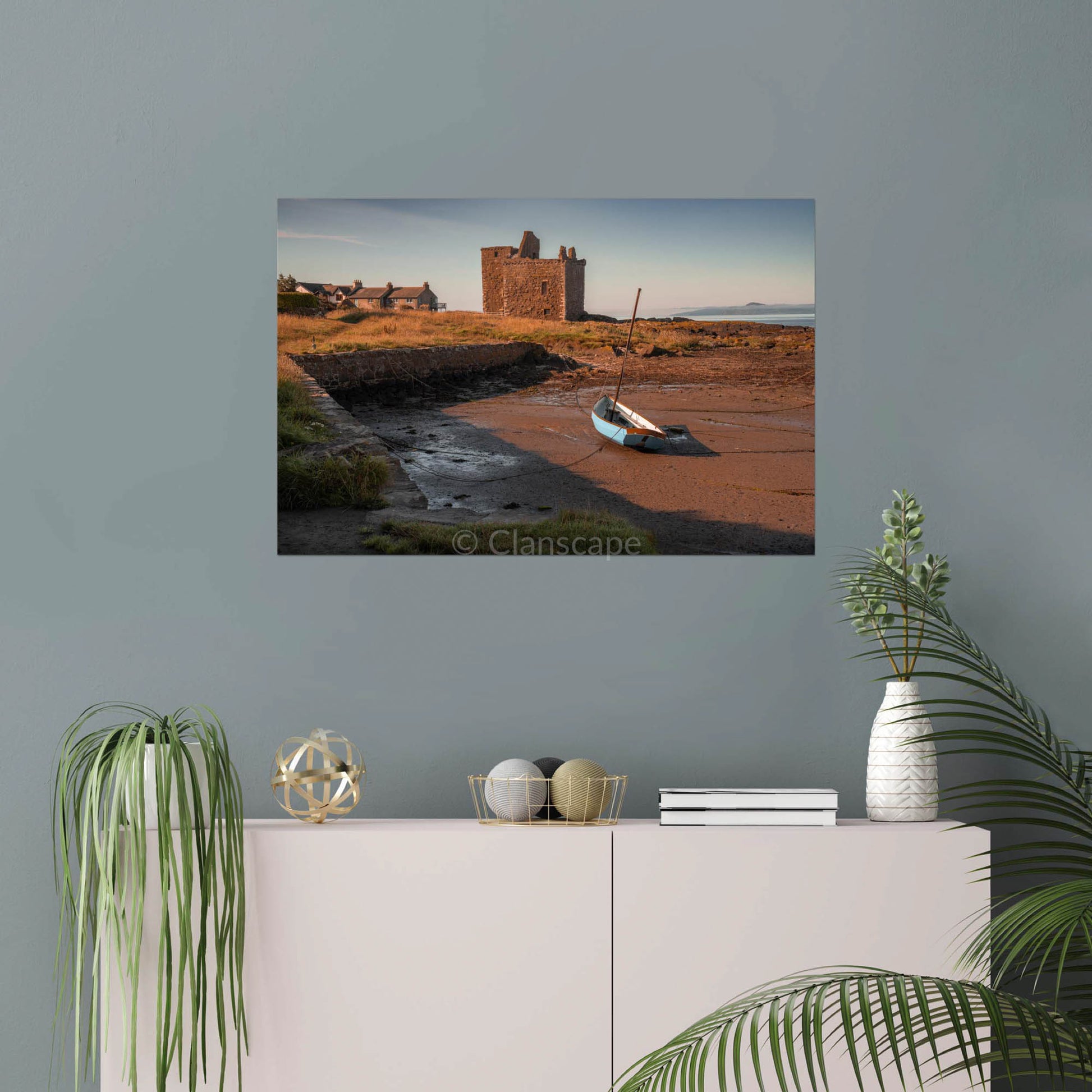 Clan Boyd - Portencross Castle - Photo Print