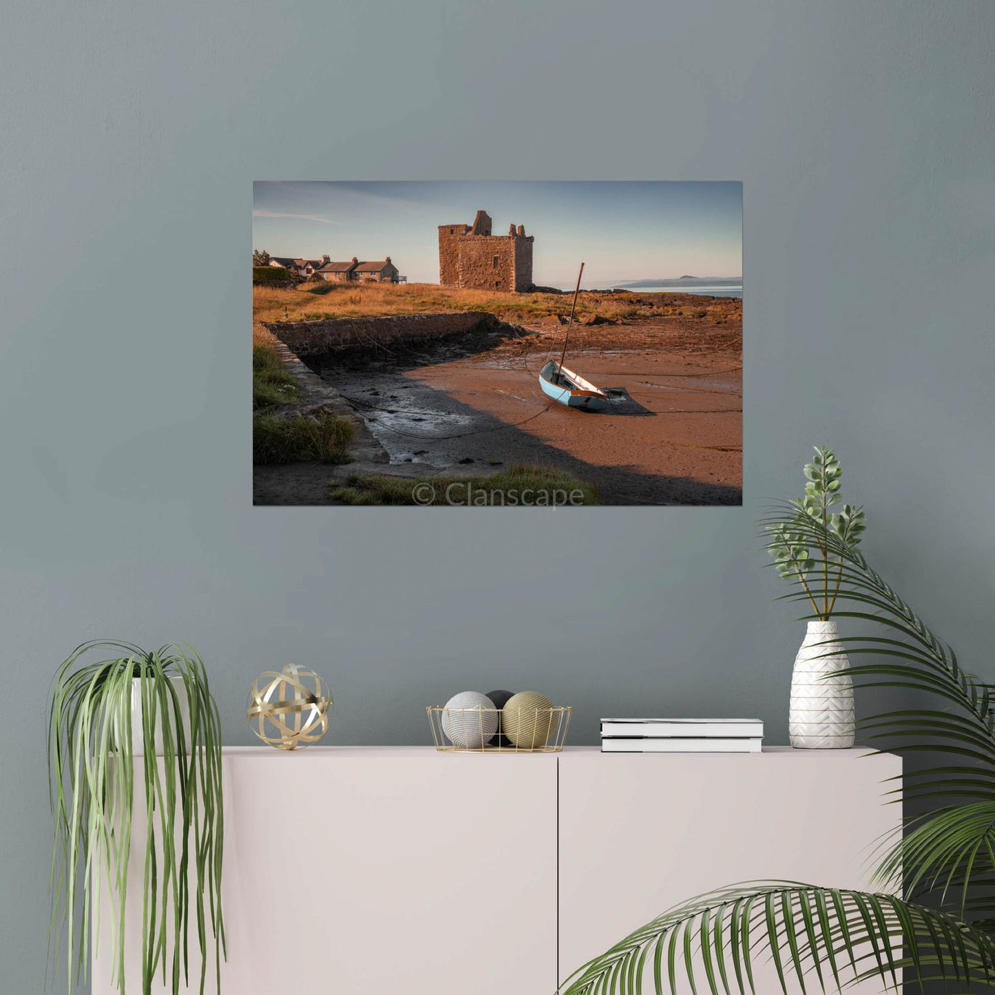 Clan Ross - Portencross Castle - Photo Print