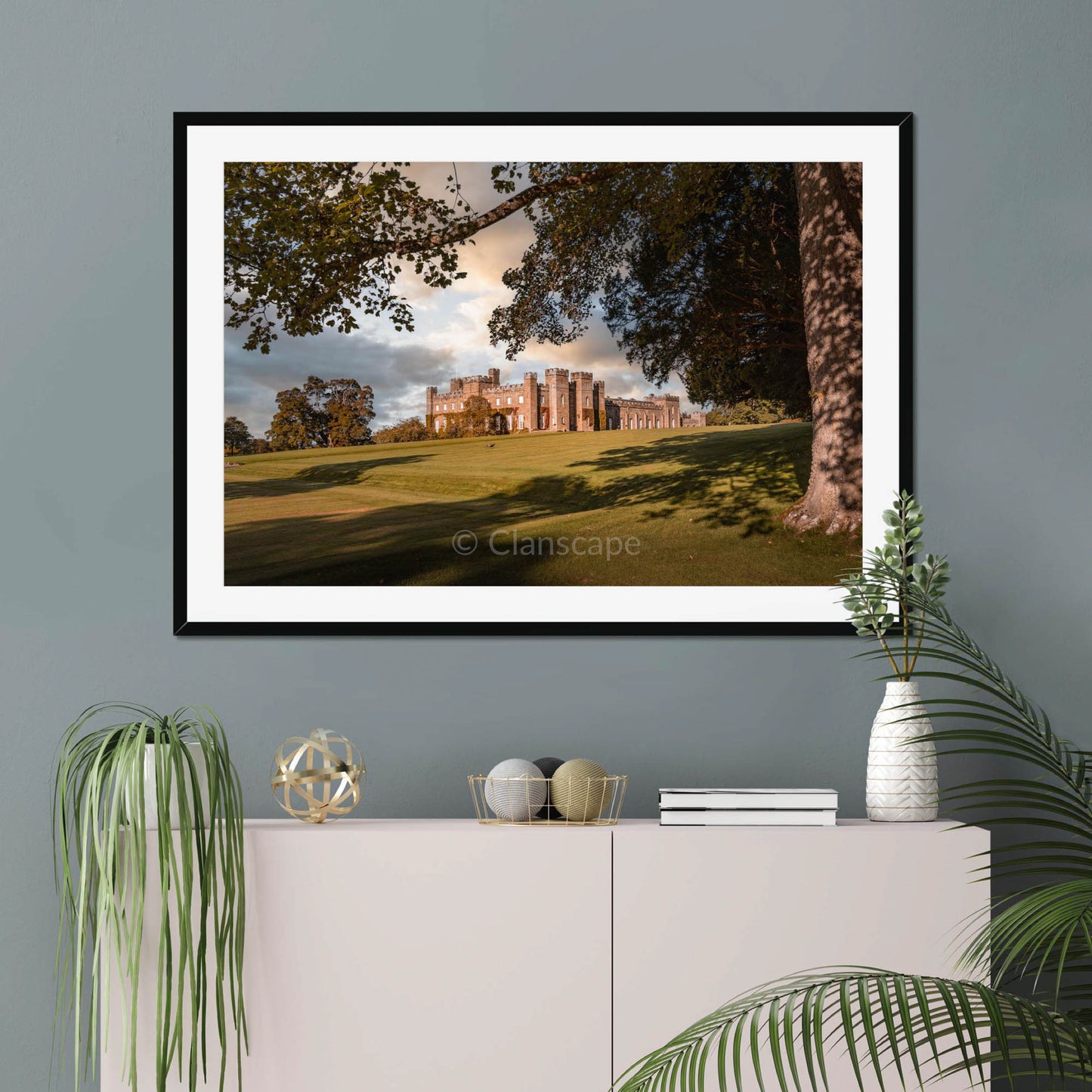 Clan Murray - Scone Palace - Framed & Mounted Photo Print