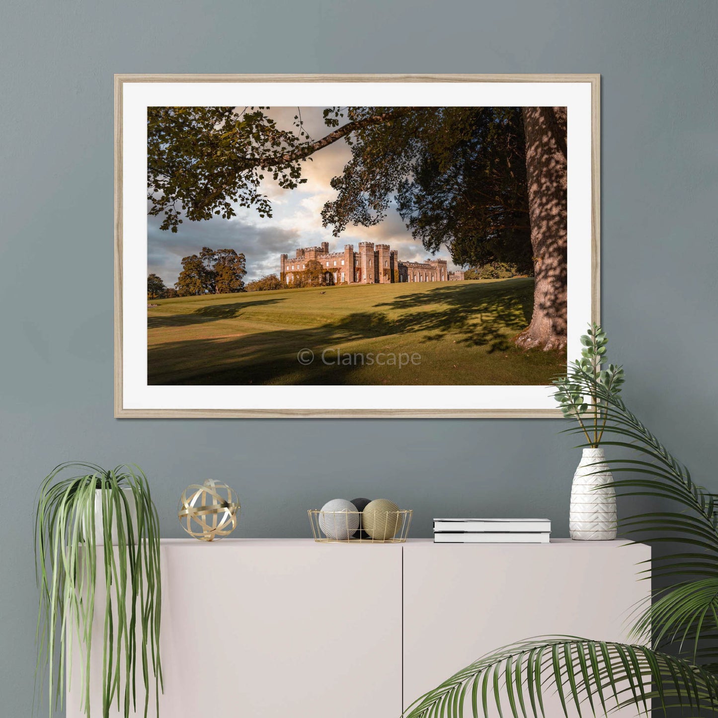 Clan Murray - Scone Palace - Framed & Mounted Photo Print