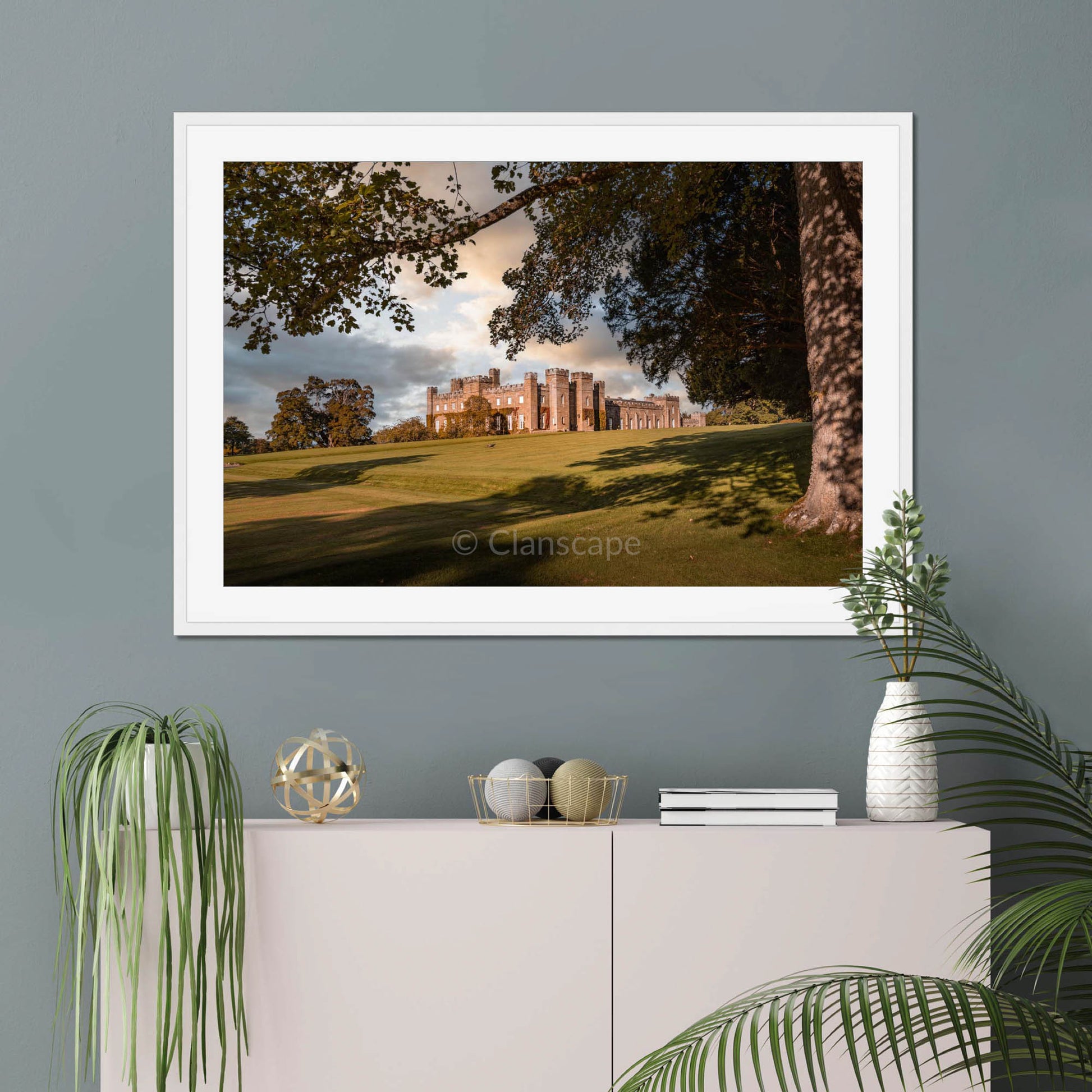 Clan Murray - Scone Palace - Framed & Mounted Photo Print