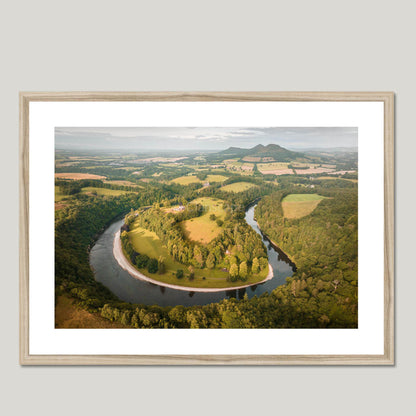 Clan Scott - Scott’s View - Framed & Mounted Photo Print 28"x20" Natural