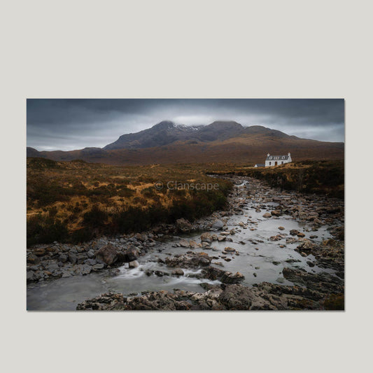 Clan Mackinnon - Allt Dearg Cottage & Sgùrr nan Gillean - Photo Print