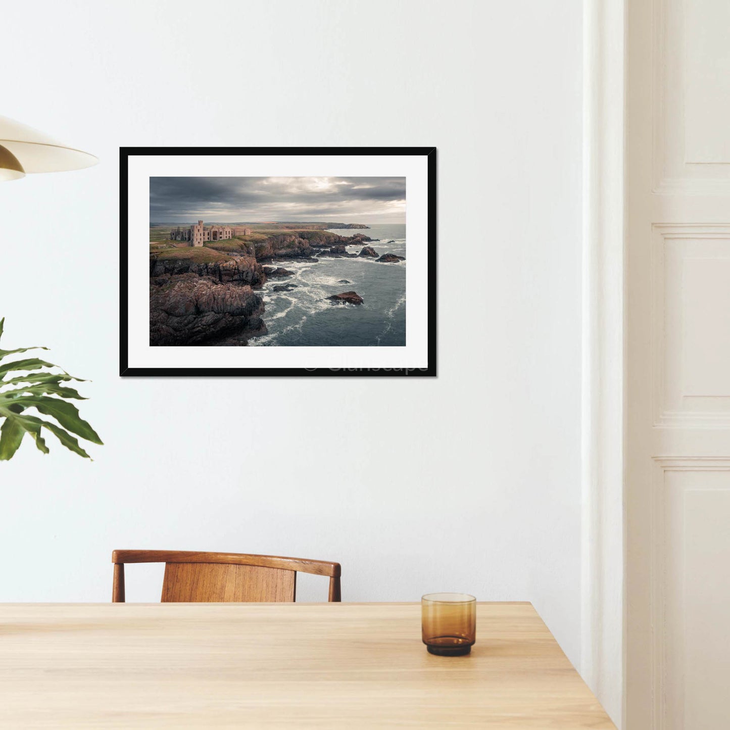 Clan Hay - Slains Castle - Framed & Mounted Photo Print