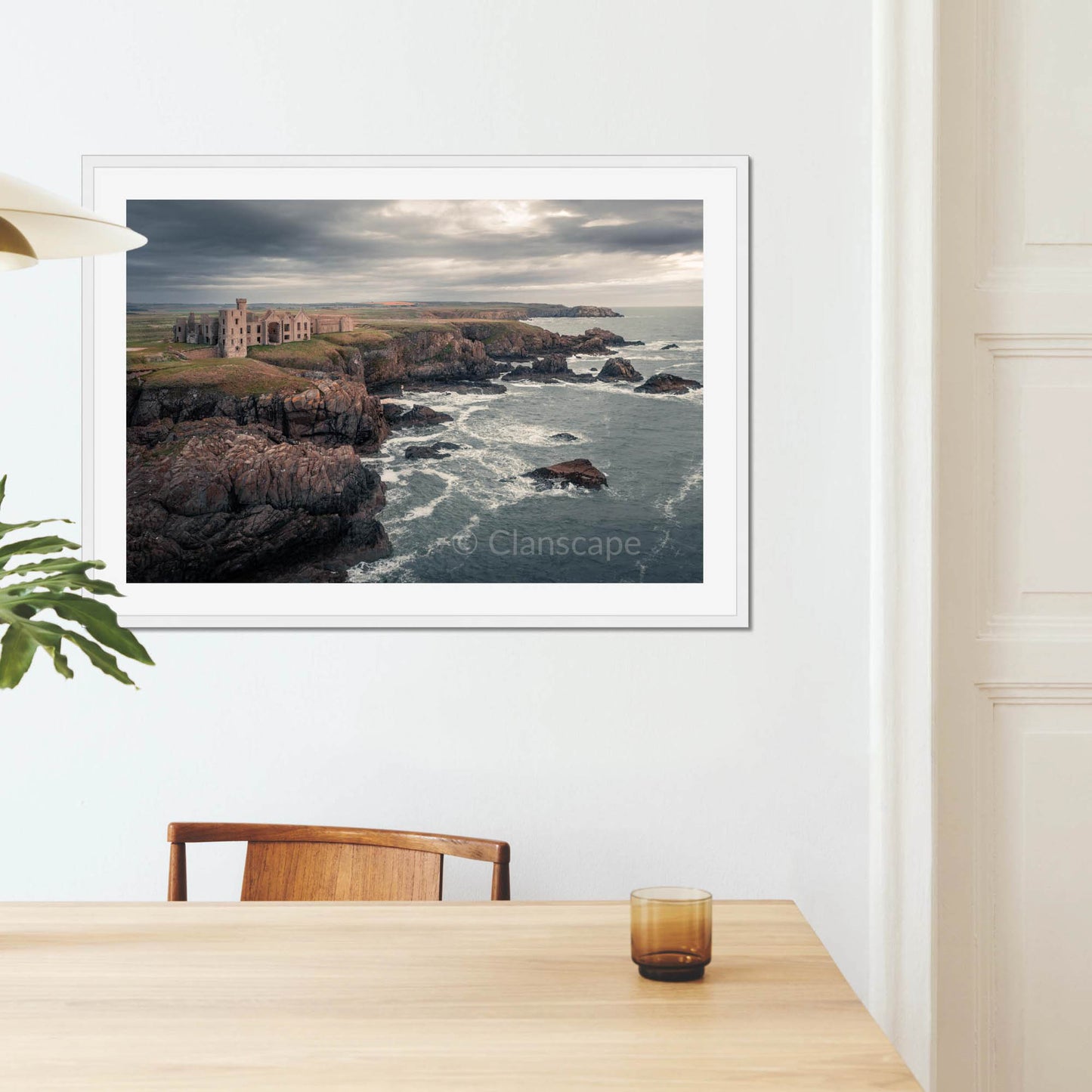 Clan Hay - Slains Castle - Framed & Mounted Photo Print