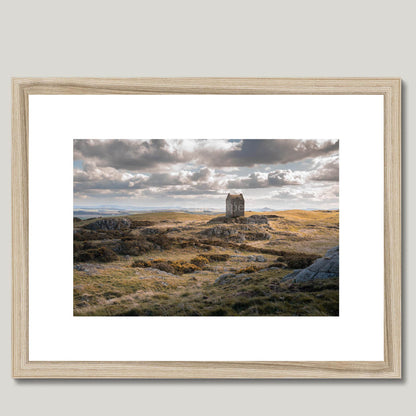 Clan Scott - Smailholm Tower - Framed & Mounted Photo Print 16"x12" Natural