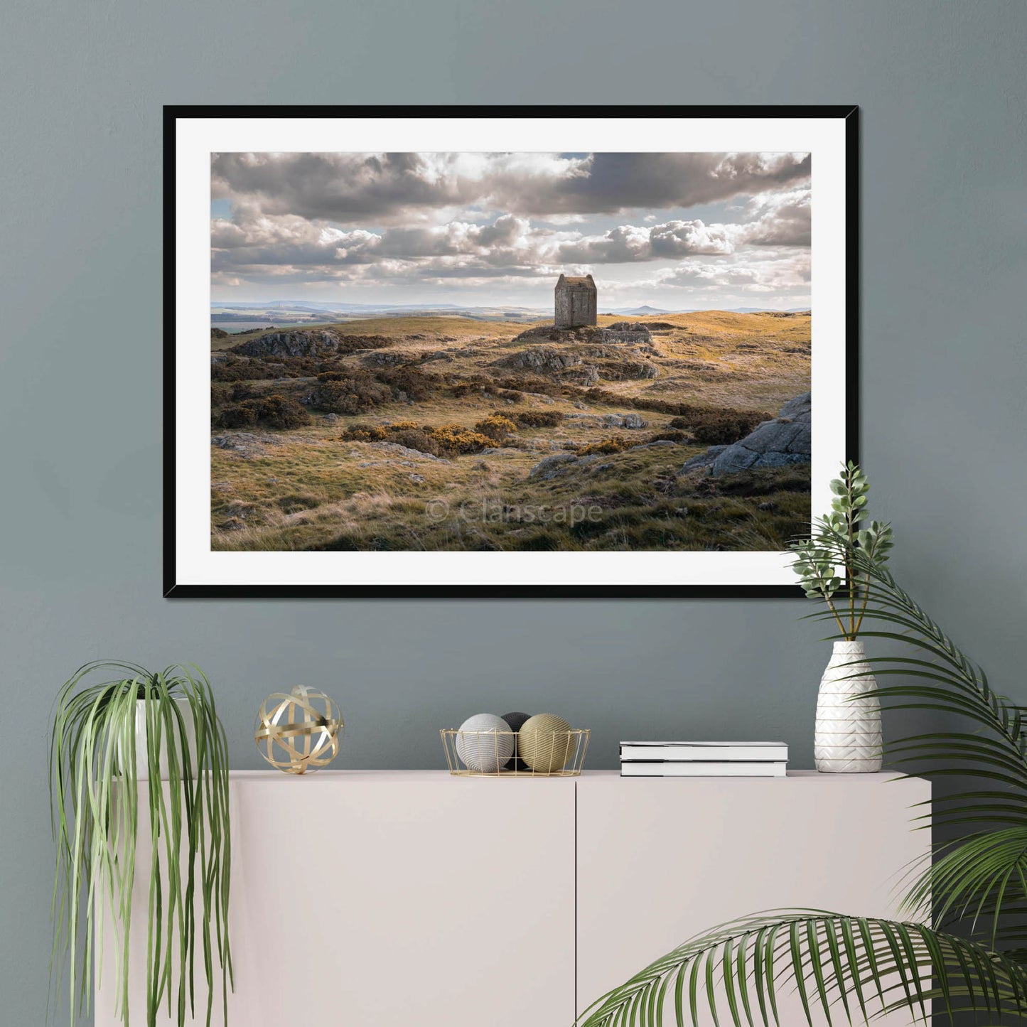 Clan Scott - Smailholm Tower - Framed & Mounted Photo Print