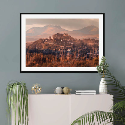 Clan Stewart - Stirling Castle - Framed & Mounted Photo Print