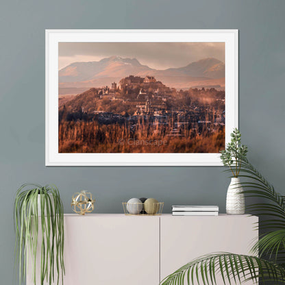 Clan Stewart - Stirling Castle - Framed & Mounted Photo Print