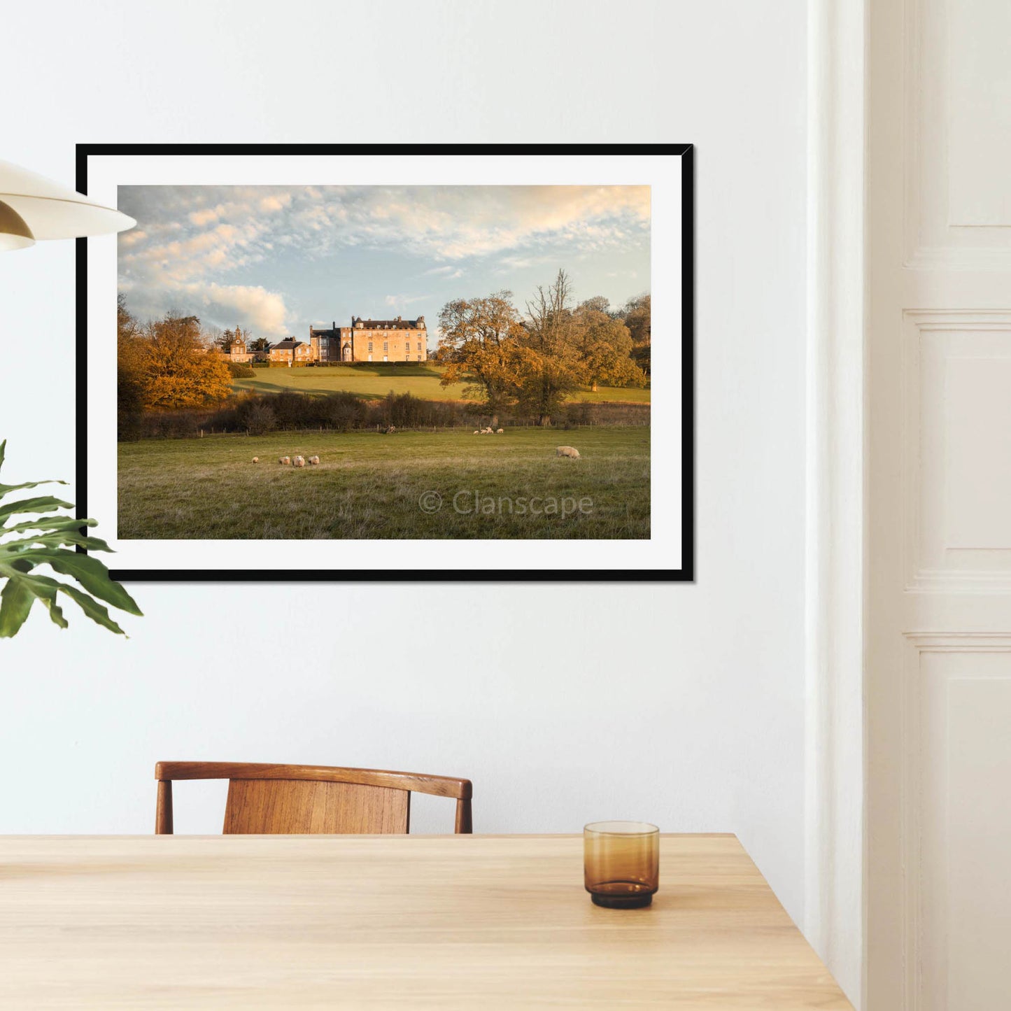 Clan Wallace - Sundrum Castle - Framed & Mounted Photo Print