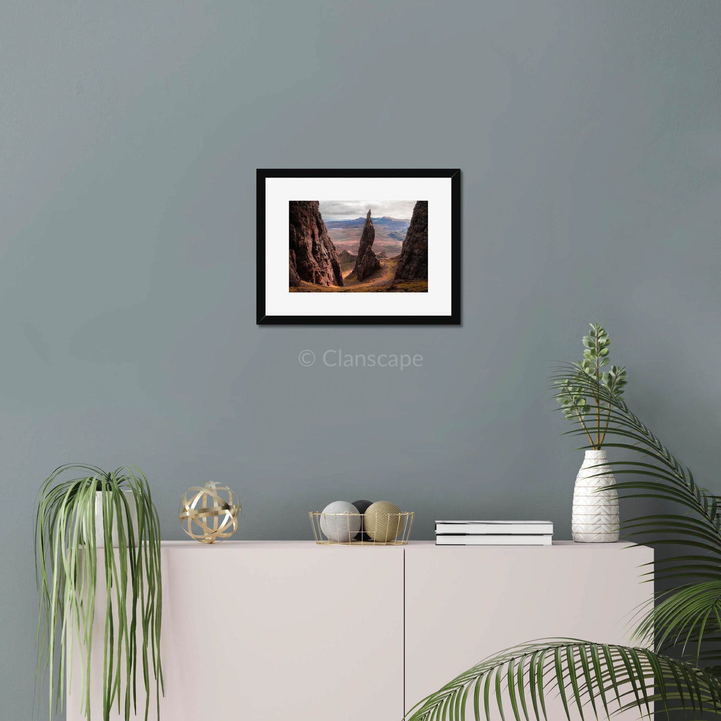 Clan MacNeacail - The Quiraing Needle - Framed & Mounted Photo Print