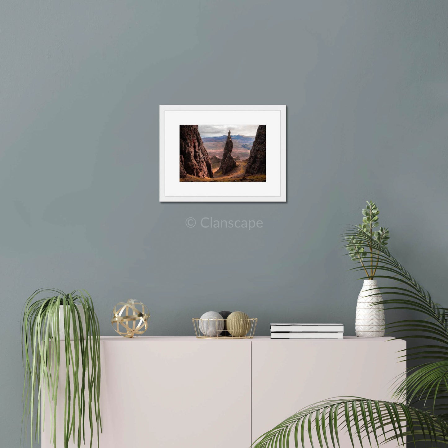 Clan MacNeacail - The Quiraing Needle - Framed & Mounted Photo Print