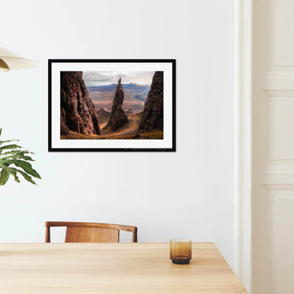 Clan MacNeacail - The Quiraing Needle - Framed & Mounted Photo Print