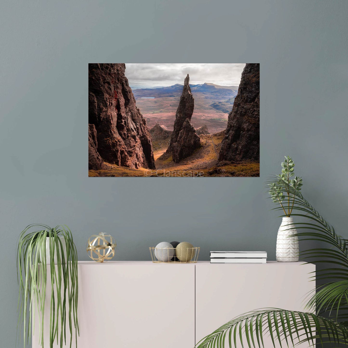 Clan Macdonald of Sleat - The Quiraing Needle - Photo Print