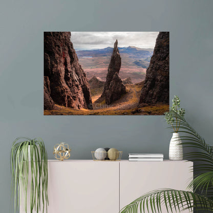 Clan Macdonald of Sleat - The Quiraing Needle - Photo Print