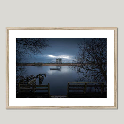 Clan Douglas - Threave Castle - Framed & Mounted Photo Print 28"x20" Natural