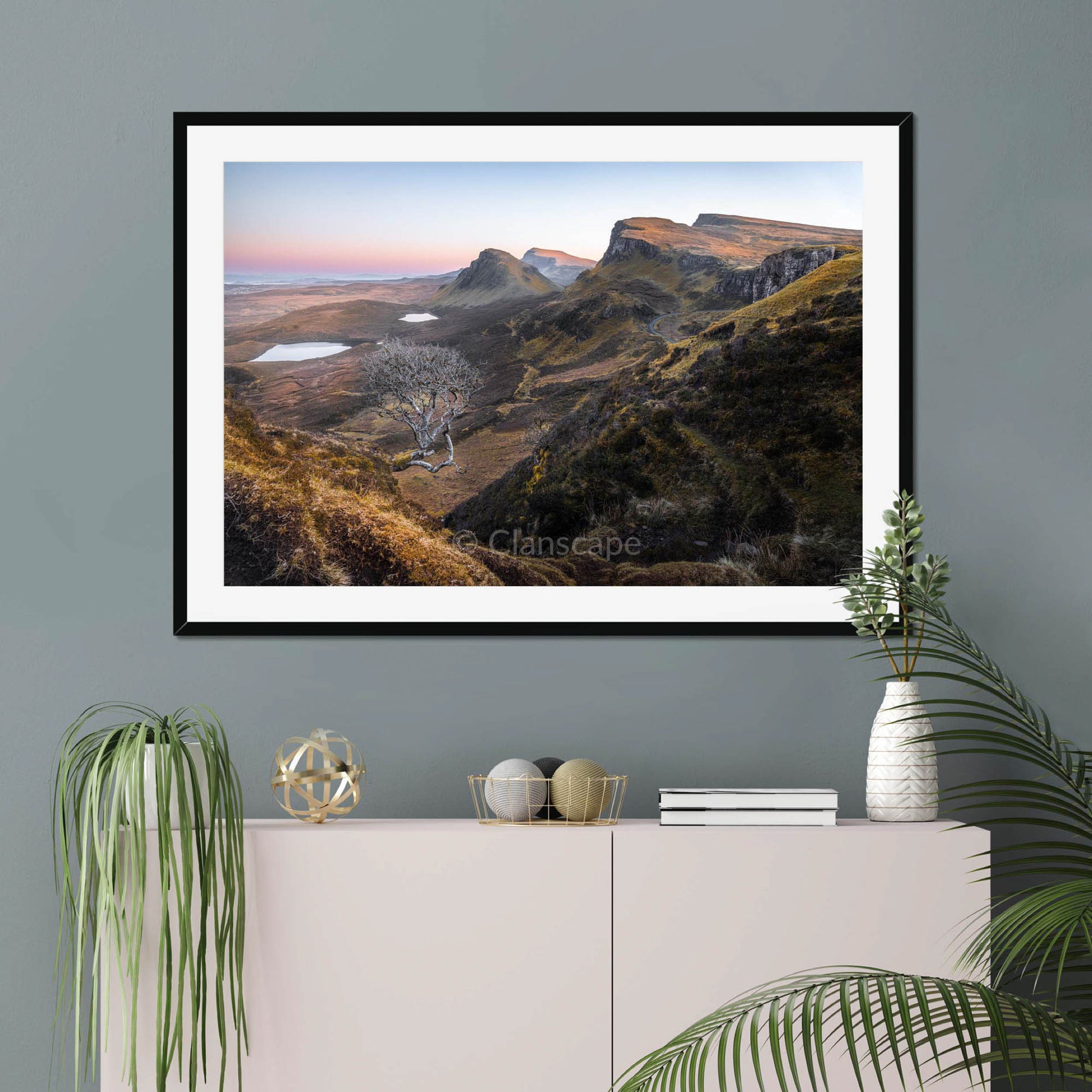 Clan MacDonald of Sleat - Trotternish, Isle of Skye - Framed & Mounted Photo Print