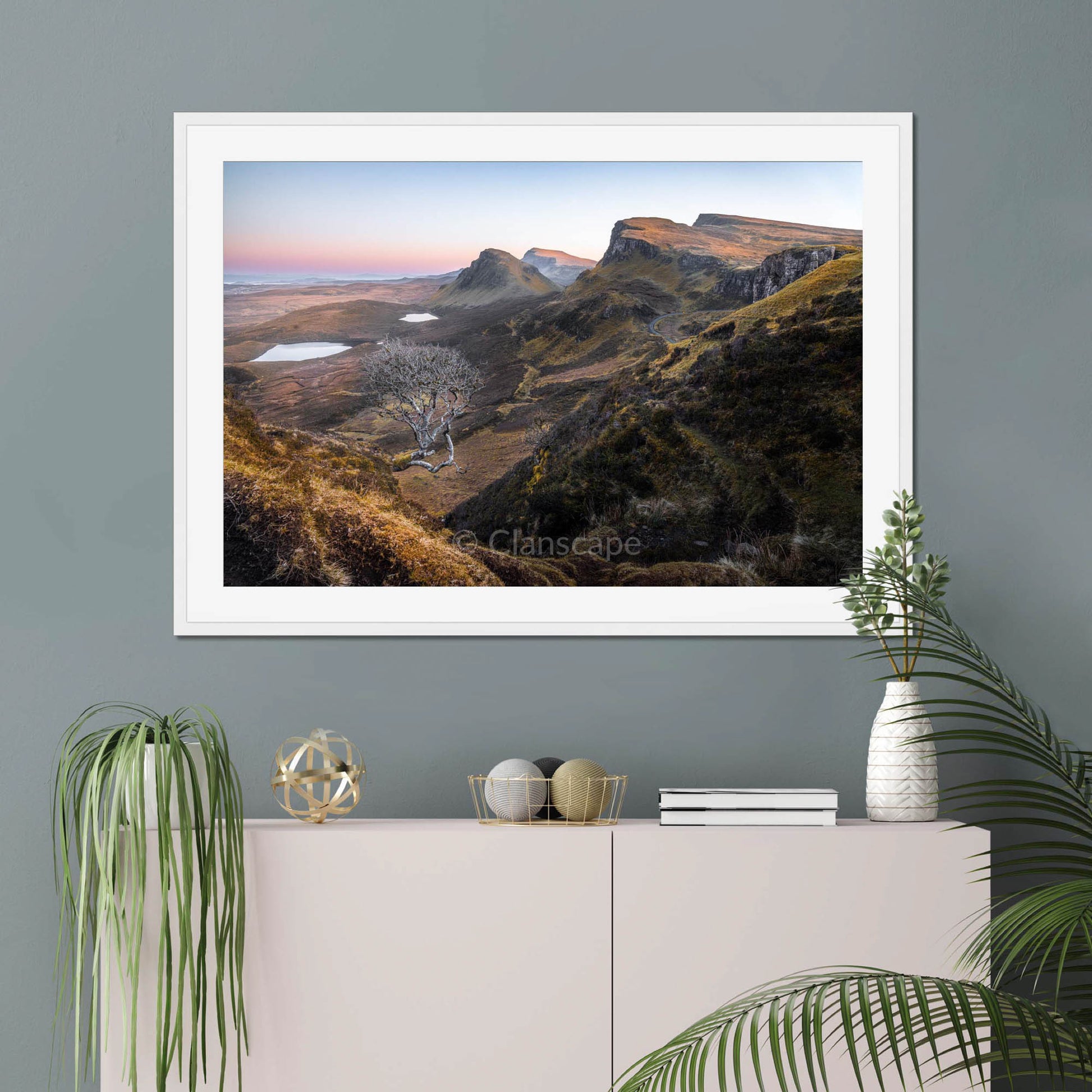 Clan MacDonald of Sleat - Trotternish, Isle of Skye - Framed & Mounted Photo Print