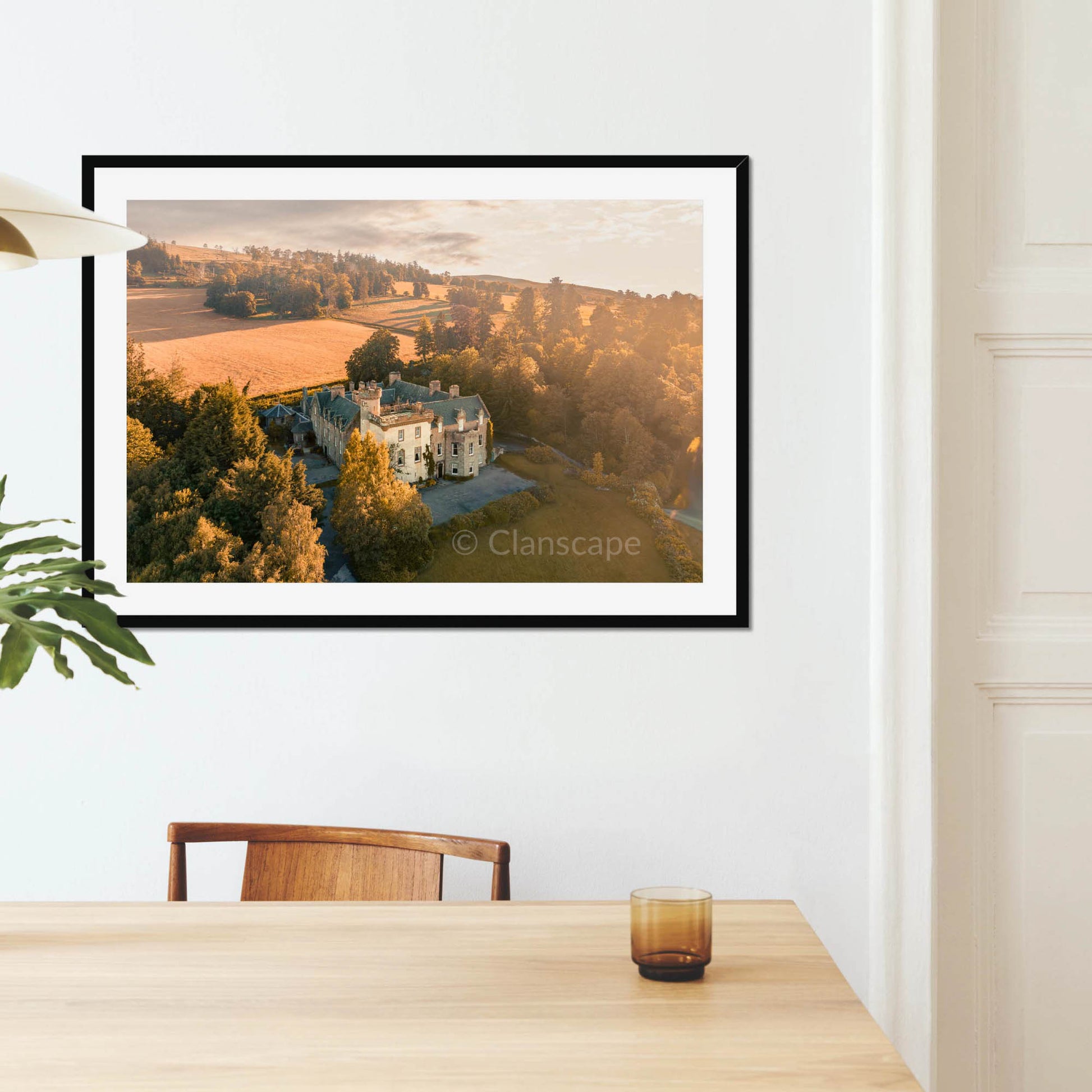 Clan Bain - Tulloch Castle - Framed & Mounted Photo Print