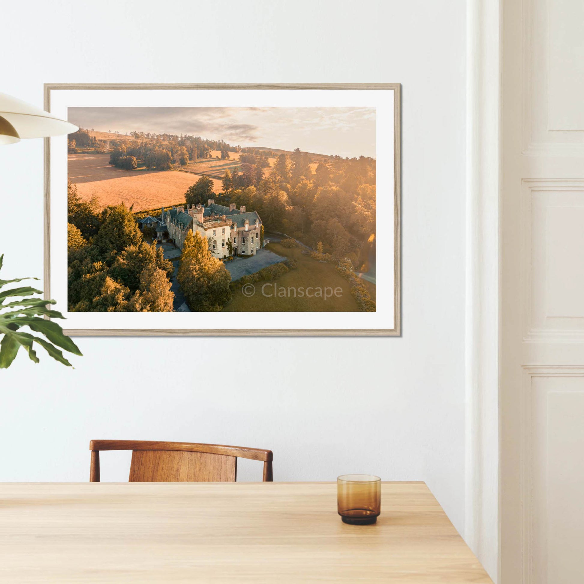 Clan Bain - Tulloch Castle - Framed & Mounted Photo Print