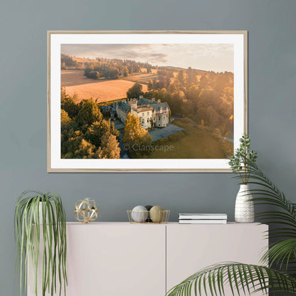 Clan Bain - Tulloch Castle - Framed & Mounted Photo Print