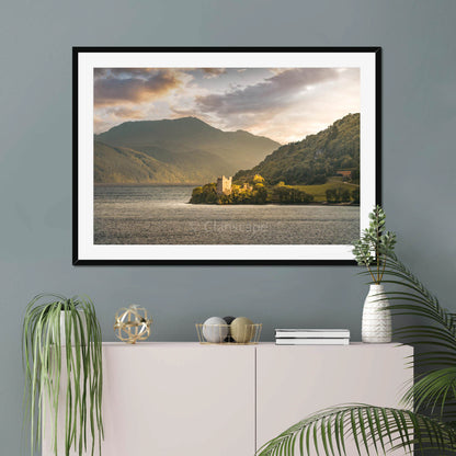 Clan Grant - Urquhart Castle - Framed & Mounted Photo Print