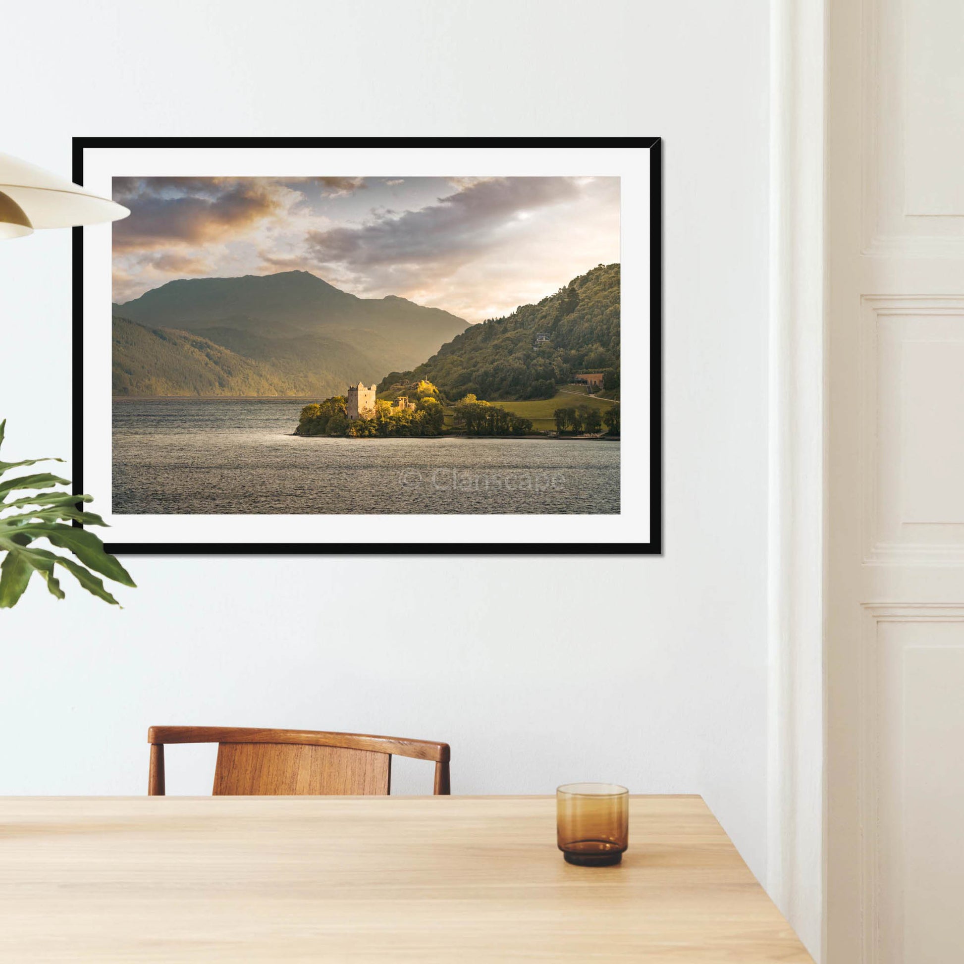 Clan Grant - Urquhart Castle - Framed & Mounted Photo Print