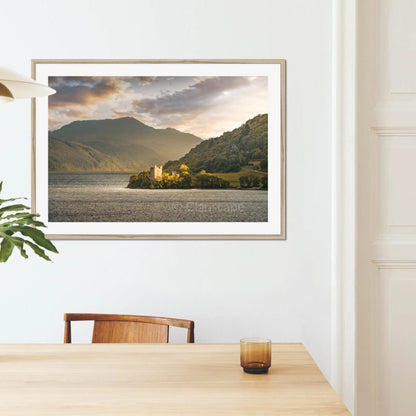 Clan Grant - Urquhart Castle - Framed & Mounted Photo Print