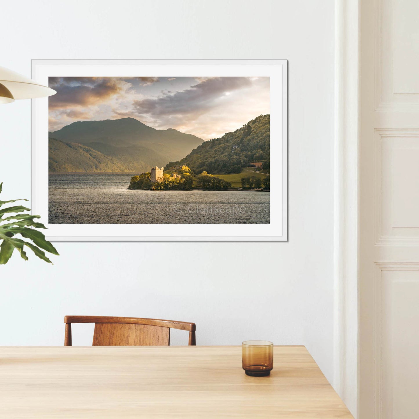 Clan Grant - Urquhart Castle - Framed & Mounted Photo Print