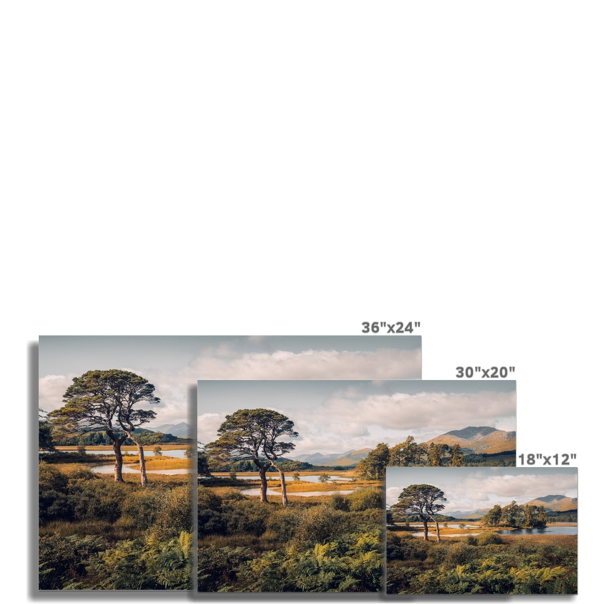 Clan Fletcher - Loch Tulla - Photo Print