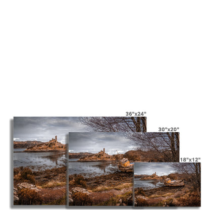 Clan Mackinnon - Caisteal Maol Shipwreck - Photo Print