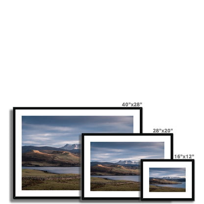 Clan Macleod - Cuillin Hills - Framed & Mounted Photo Print