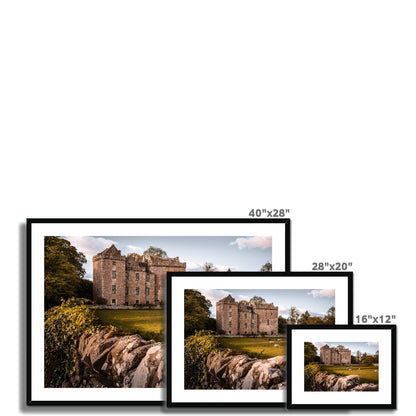 Clan Ruthven - Huntingtower Castle - Framed & Mounted Photo Print