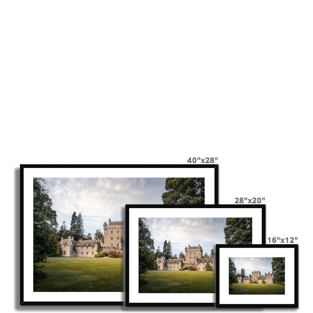 Clan Calder - Cawdor Castle - Framed & Mounted Photo Print