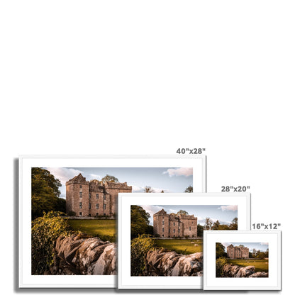 Clan Ruthven - Huntingtower Castle - Framed & Mounted Photo Print