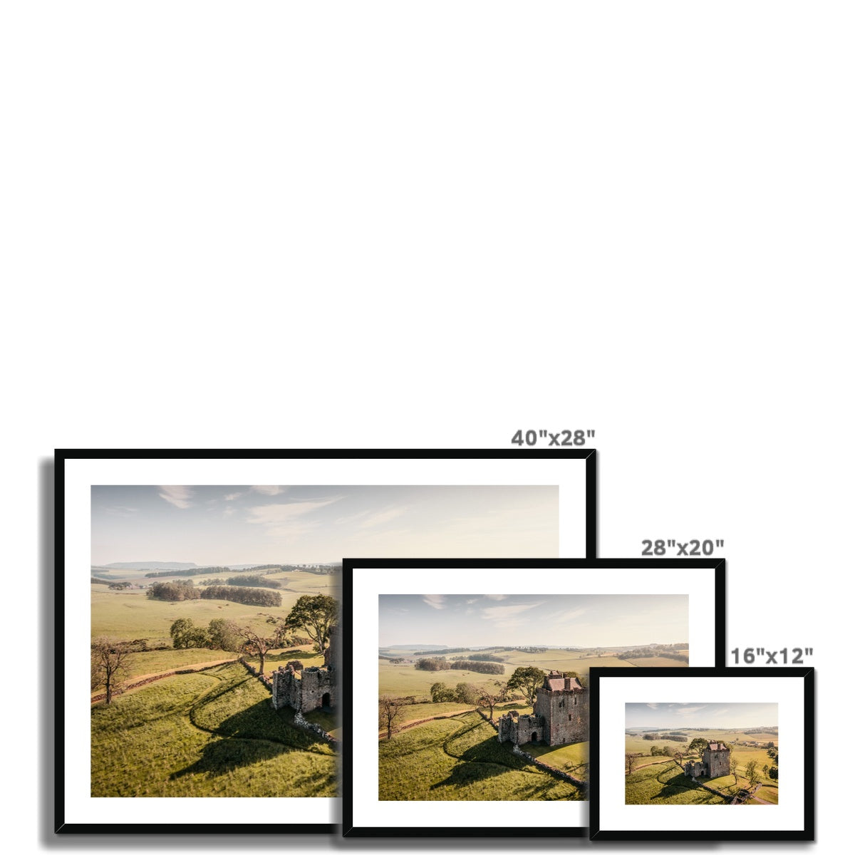 Clan Barclay - Balvaird Castle - Framed & Mounted Photo Print