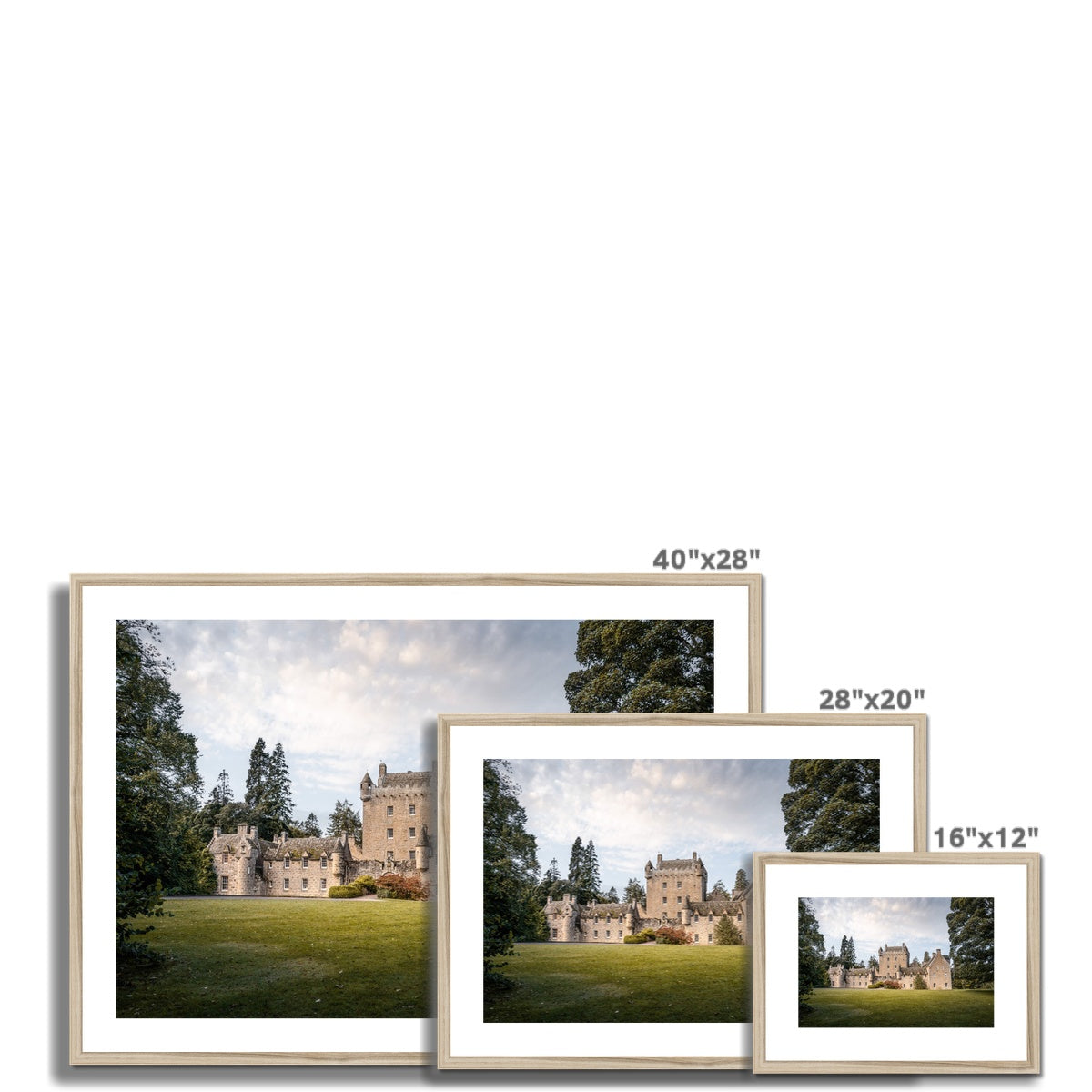 Clan Calder - Cawdor Castle - Framed & Mounted Photo Print