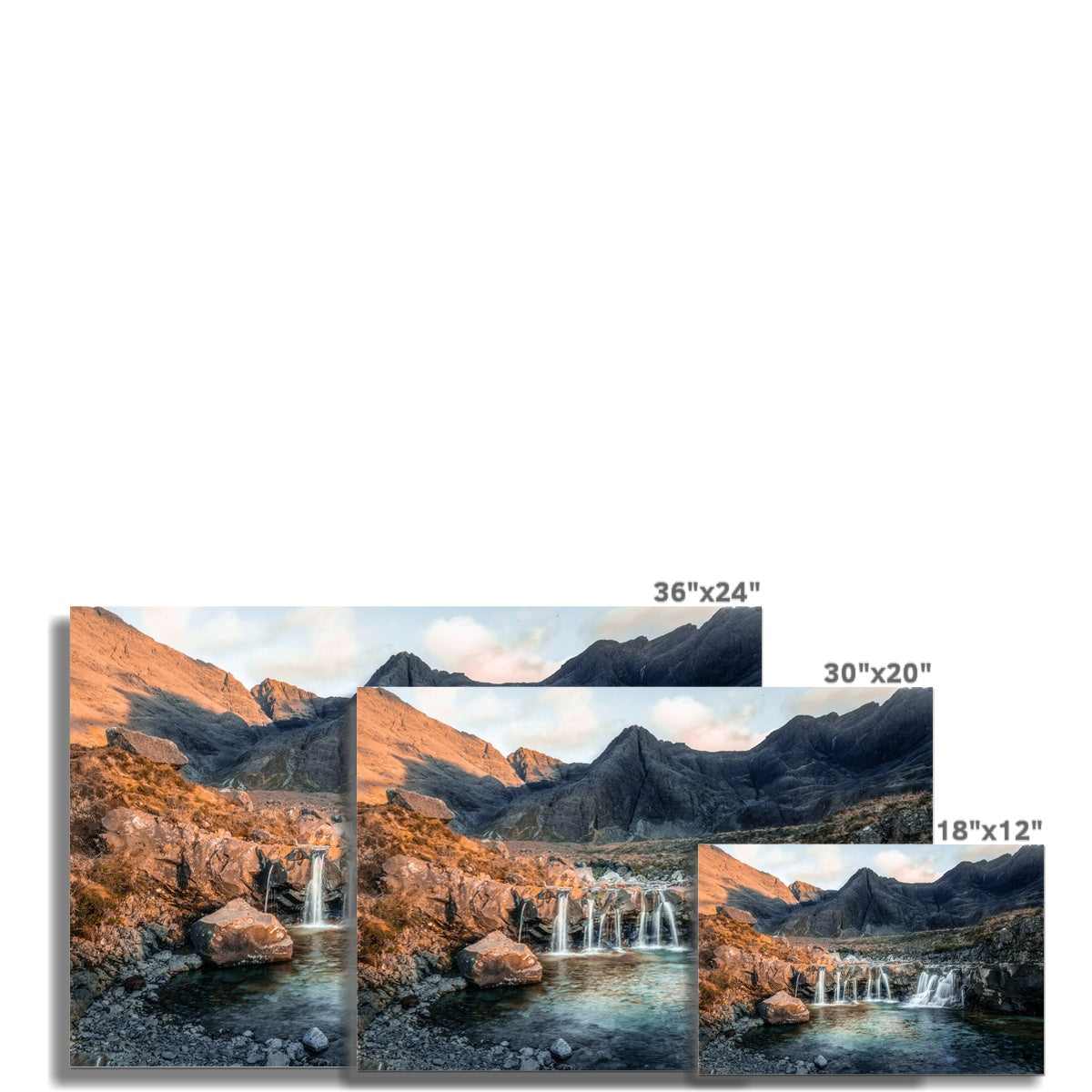 Clan Macleod - Isle of Skye, Fairy Pools - Photo Print