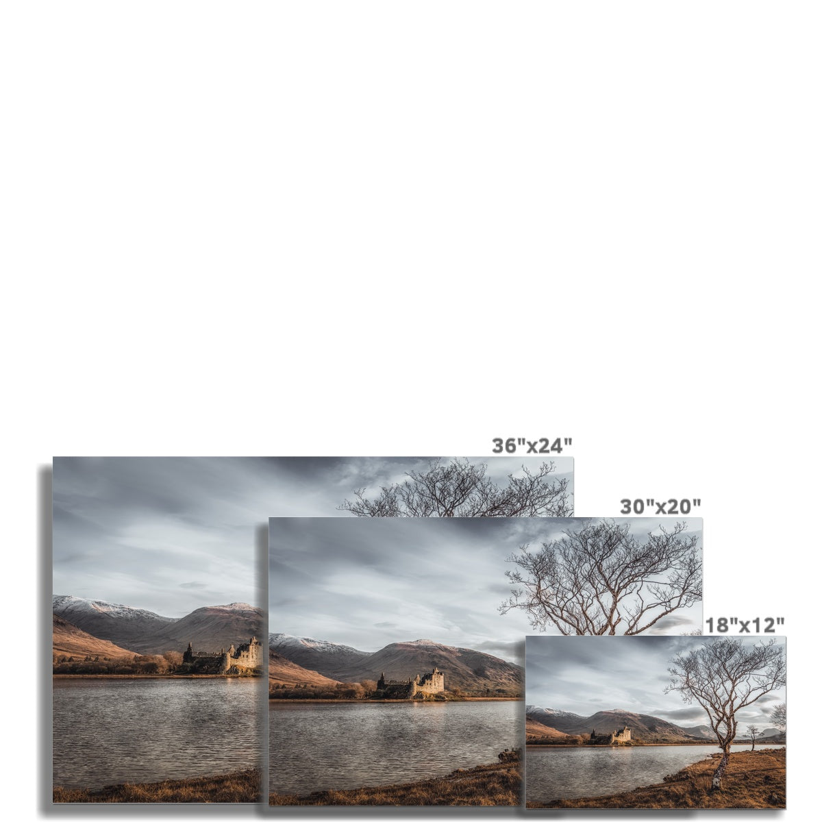 Clan Campbell - Kilchurn Castle, Loch Awe - Photo Print