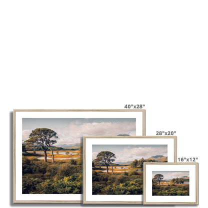 Clan Fletcher - Loch Tulla - Framed & Mounted Photo Print