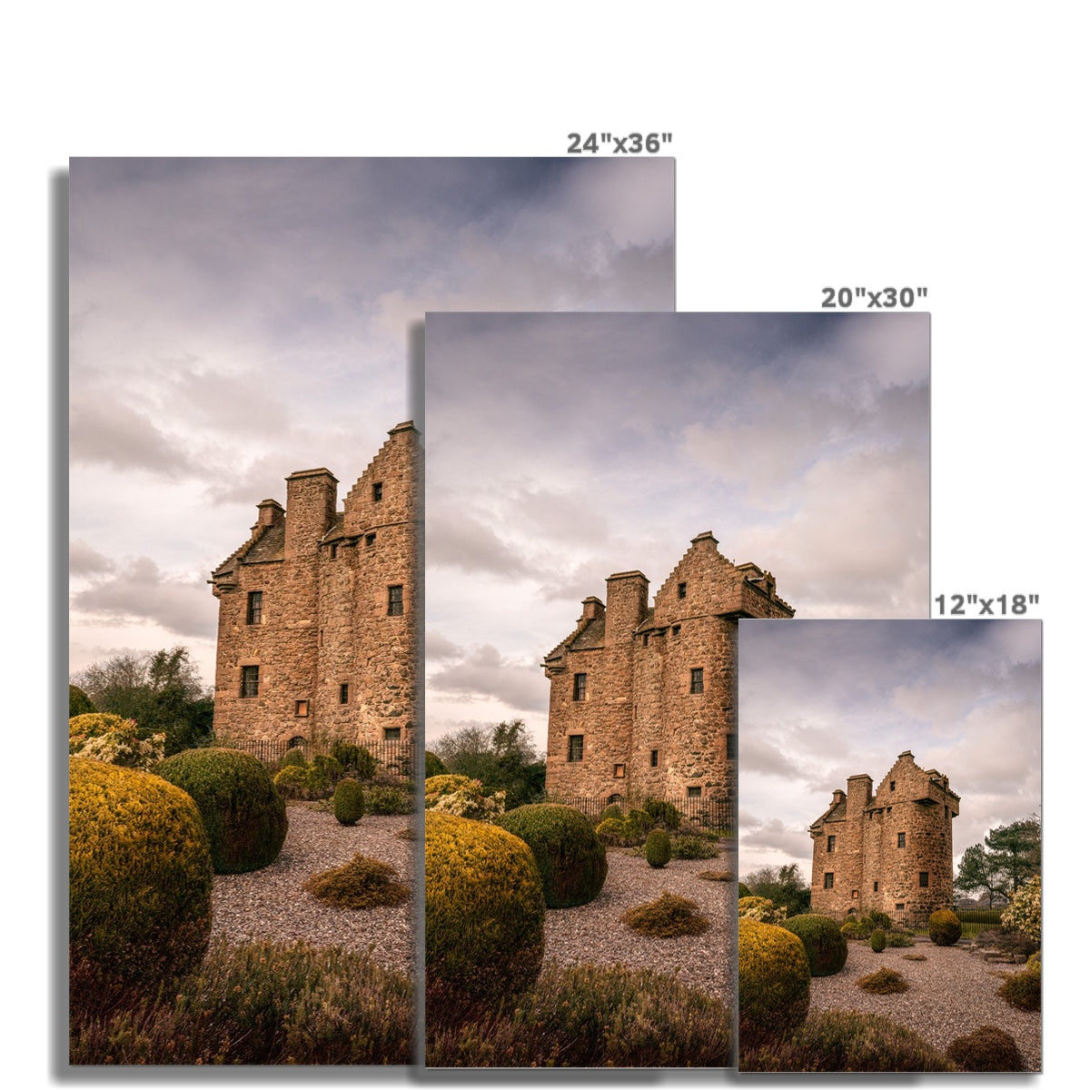 Clan Graham - Claypotts Castle - Photo Print