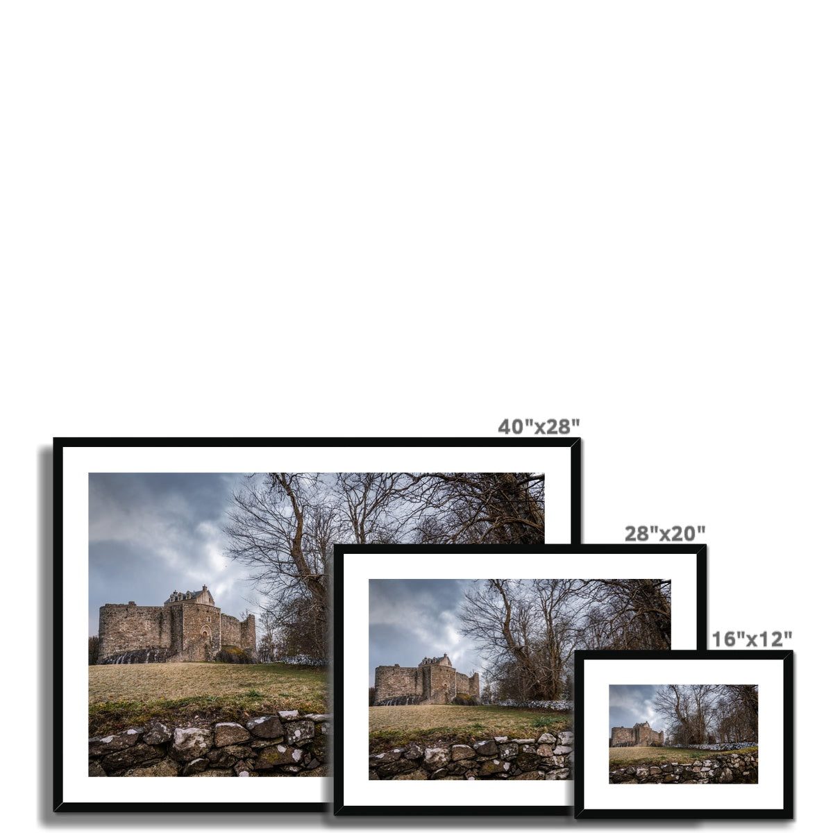 Clan MacDougall - Dunstaffnage Castle - Framed & Mounted Photo Print