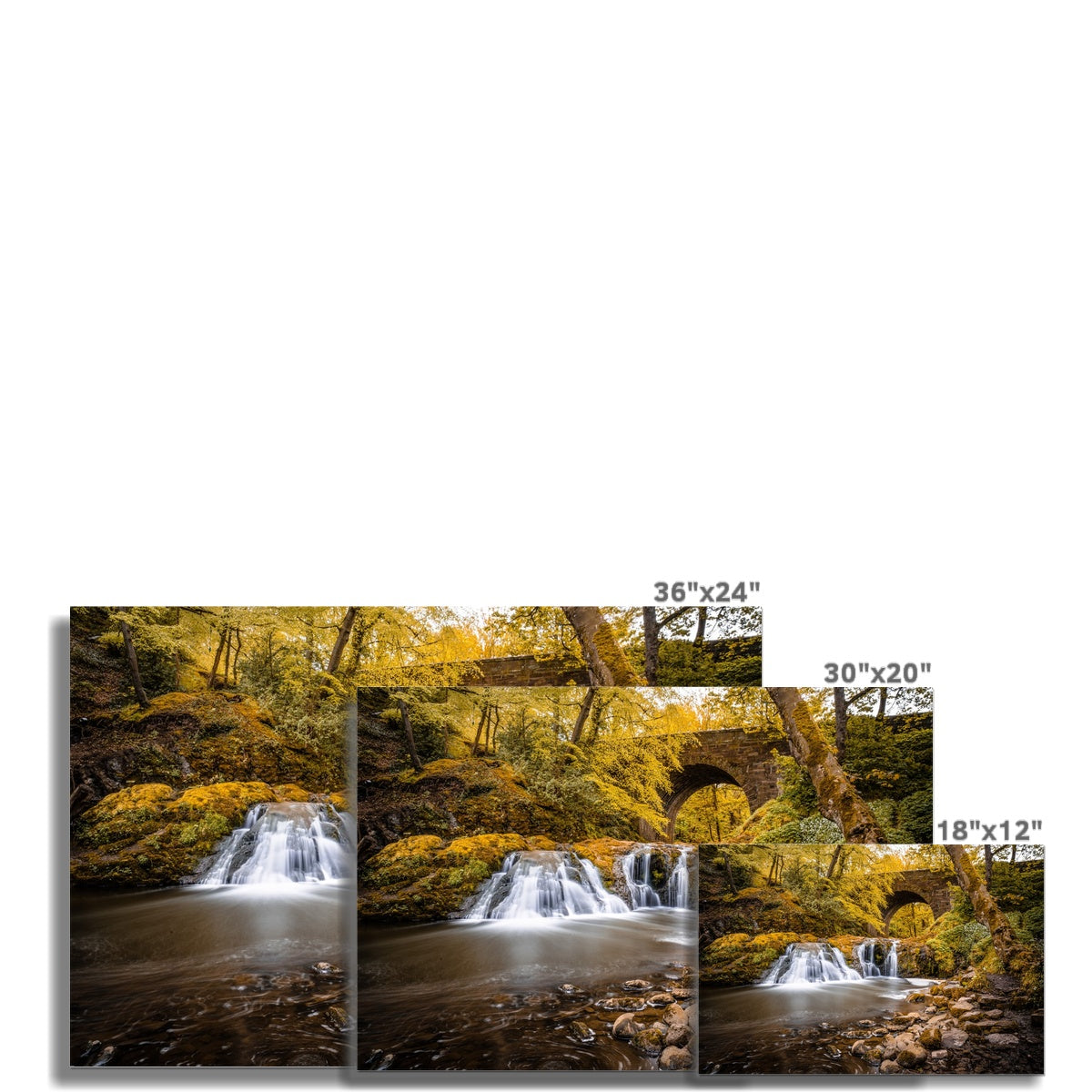 Clan Elliot - Arbirlot Waterfall - Photo Print