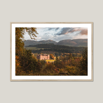 Clan Douglas - Drumlanrig Castle - Framed & Mounted Photo Print 40"x28" Natural